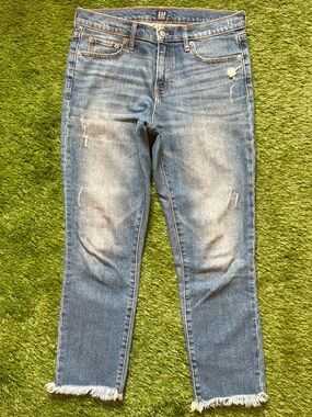 GAP Best Girlfriend Straight Jeans Size 27